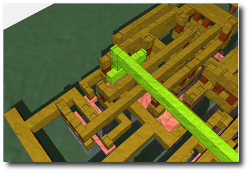 Sample 3D GDSII Cell Structures